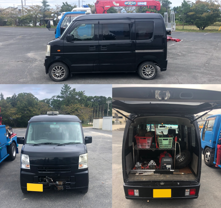 応急対応、後方警戒車等で対応